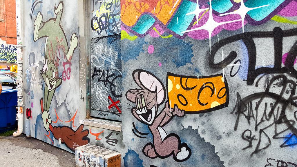 graffiti alley