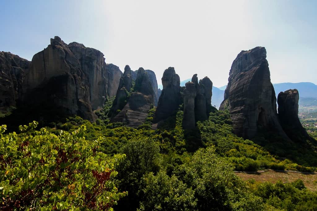 views from Meteora Monasteries