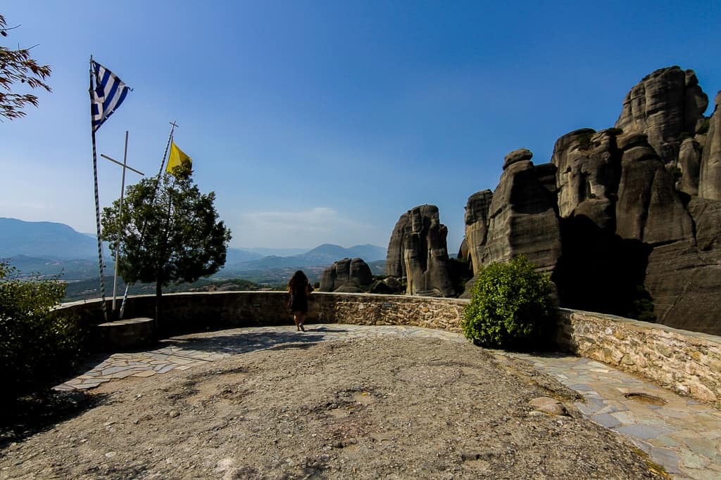 The viewing platform at the top of St. Nicholas