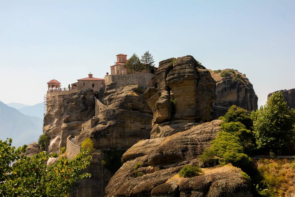 Outside View of Varlaam Monastery