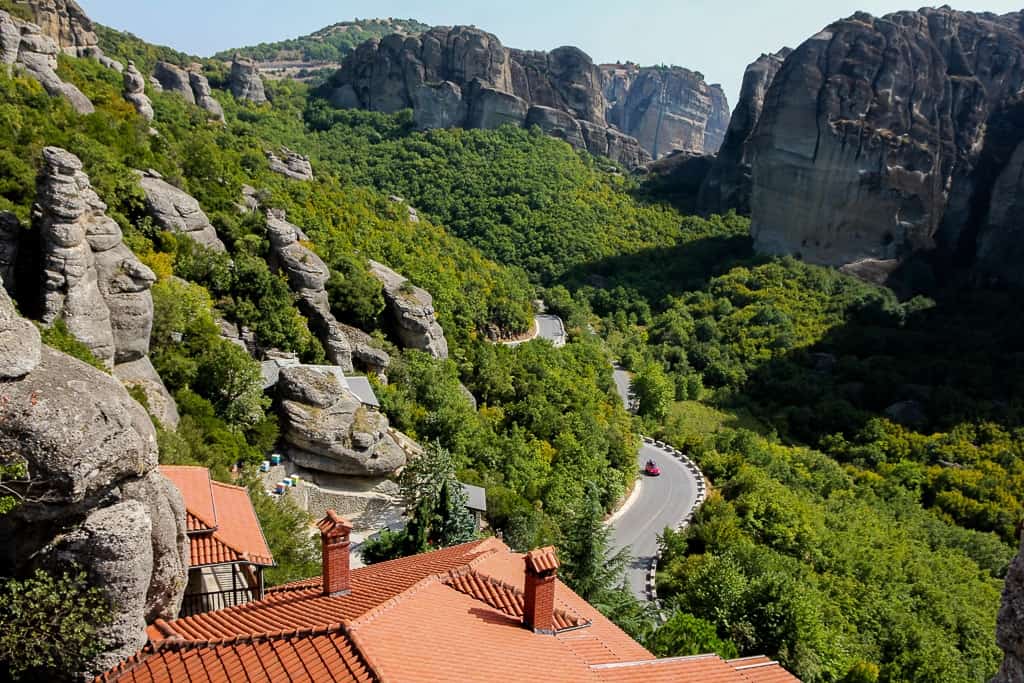 Views from the Holy Monastery of Rousanou