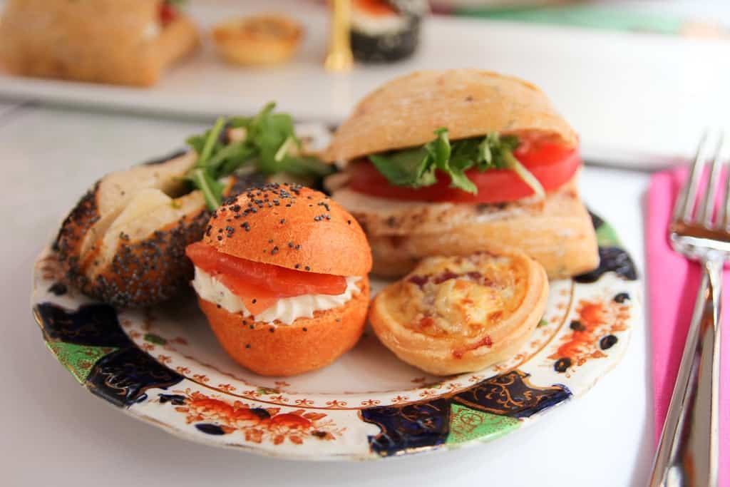 Savory Treats at the Afternoon Tea Bus Tour