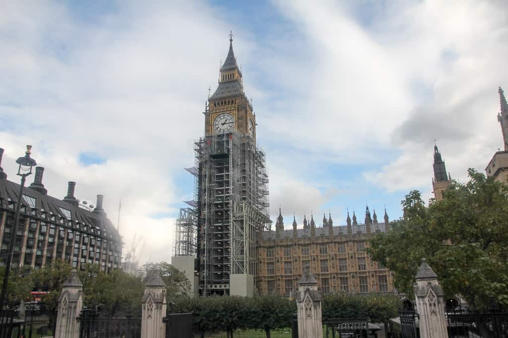 Big Ben on the Afternoon Tea Bus Tour