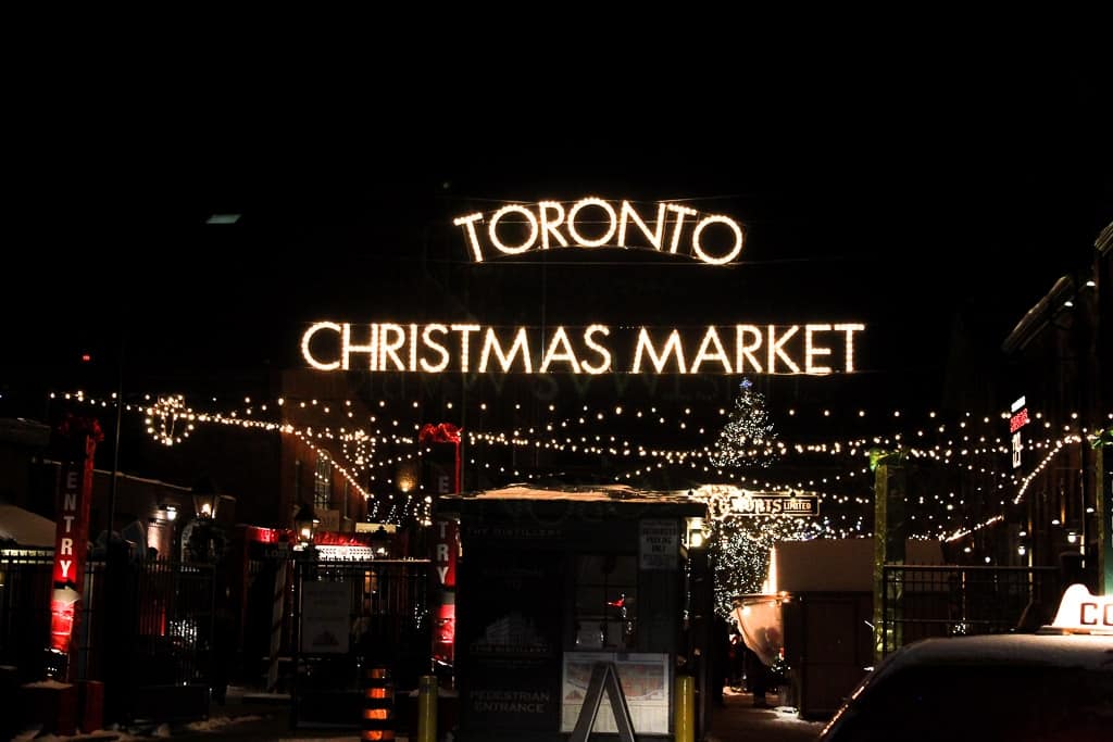how to celebrate Christmas in Toronto