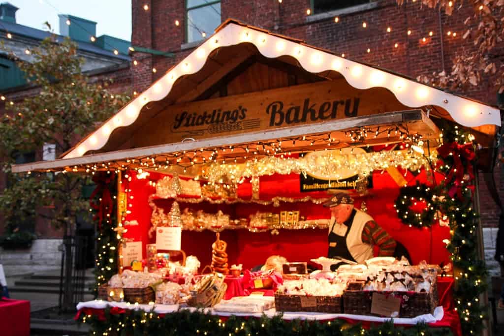 Toronto Christmas Market Hut