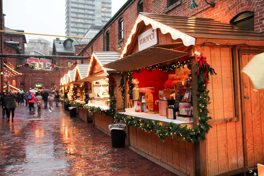 Toronto Christmas Market Hut