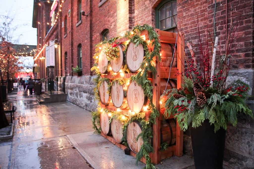 Christmas Decorations that are a part of the Toronto Christmas Market