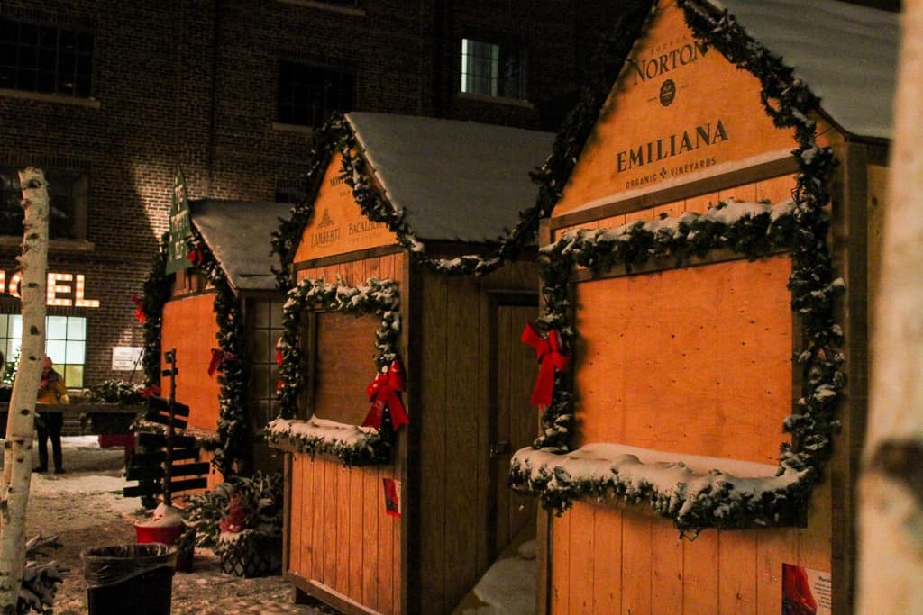 Toronto Christmas Market Hut