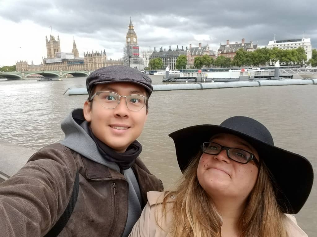 London was a favorite travel moment