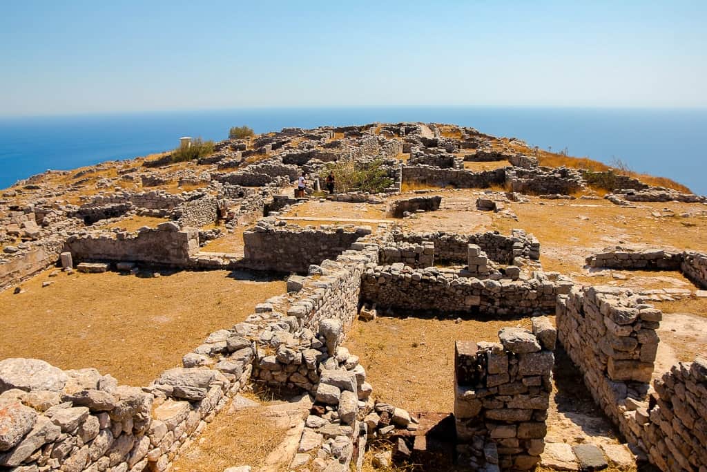 ancient thera is one of things to do in santorini