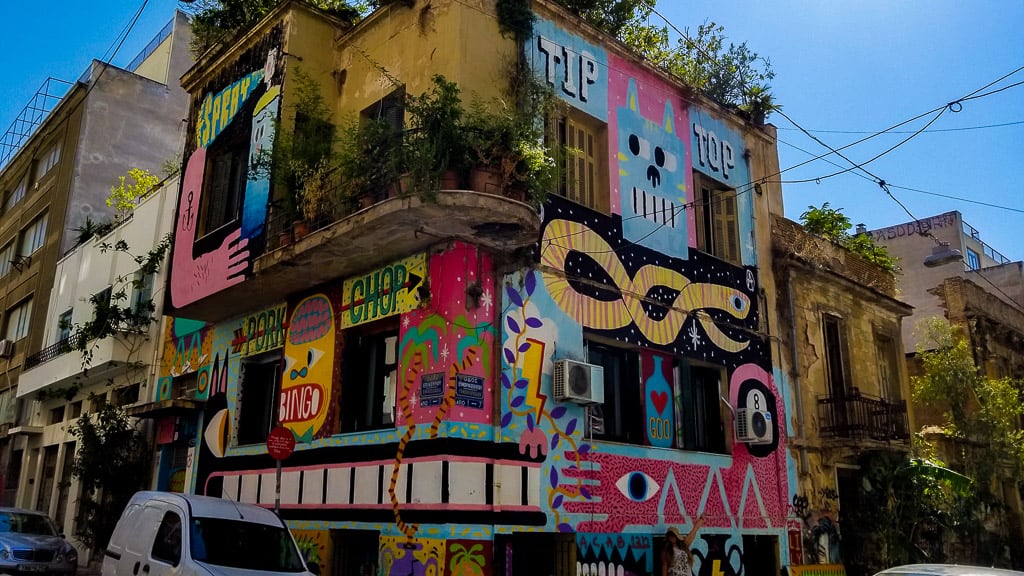 Street art in Athens Street art in Athens