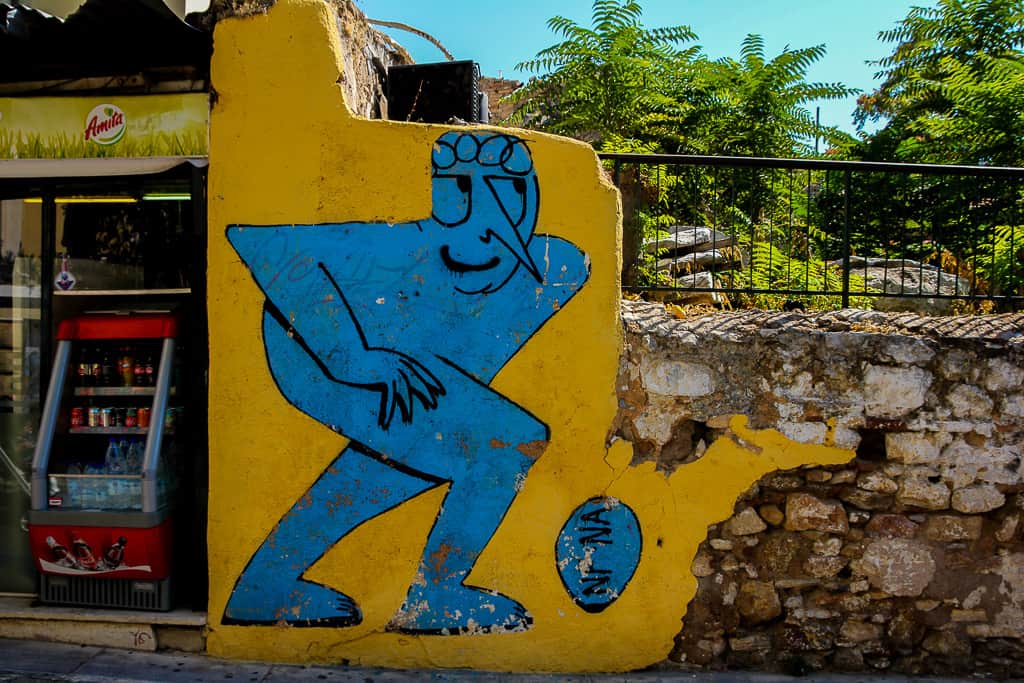Street art in Athens Street art in Athens