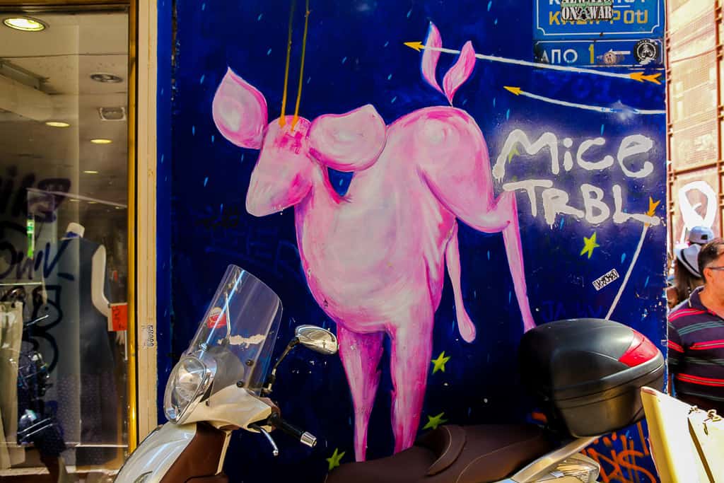 Street art in Athens Street art in Athens