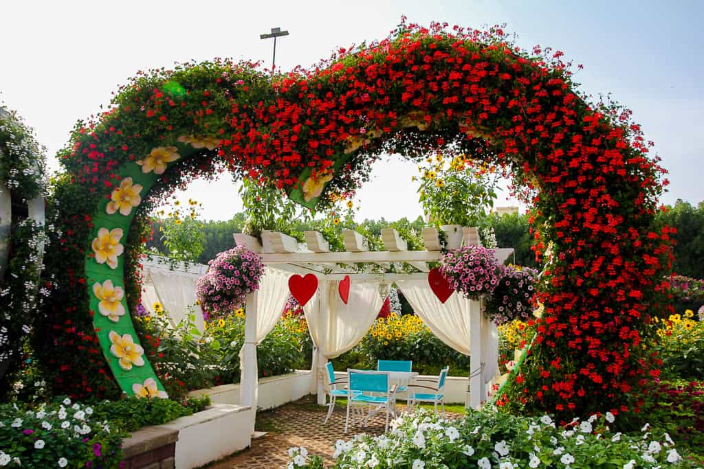 Heart displays just in time for Valentines Heart displays just in time for Valentines