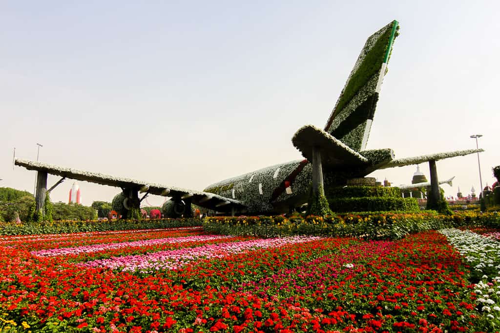 Emirates Airplane Display