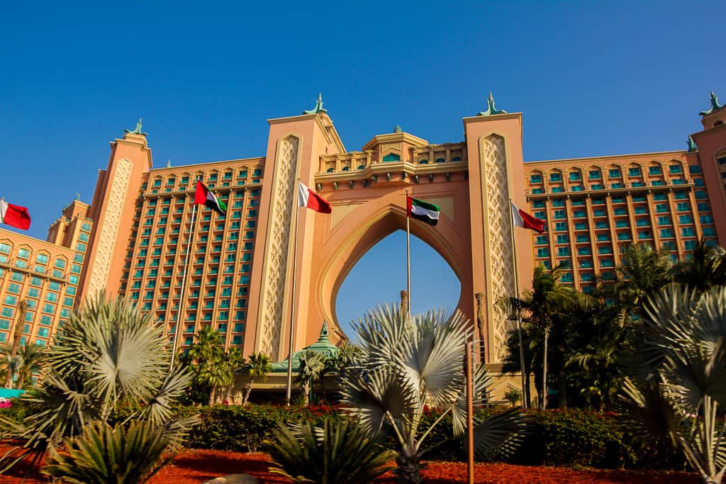 Atlantis at the Palm is one of the things to see in Dubai in two days