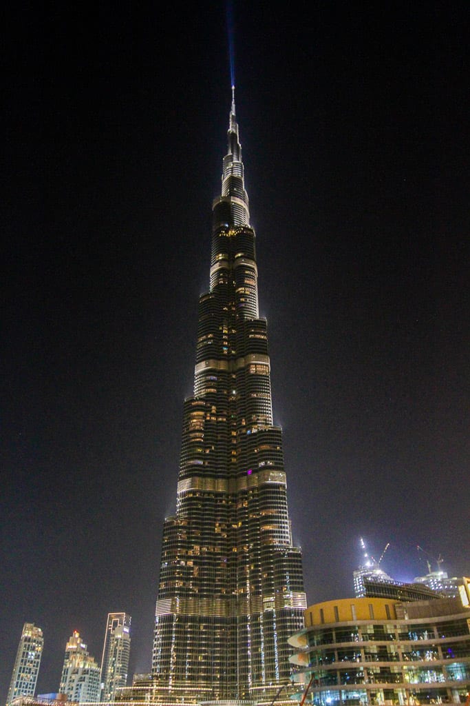 The Fountain Show + Burj Khalifa are definitely two things to do in Dubai in two days