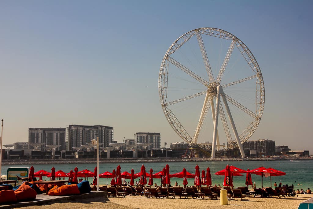 Visiting JBR is one of the things to see in Dubai in two days