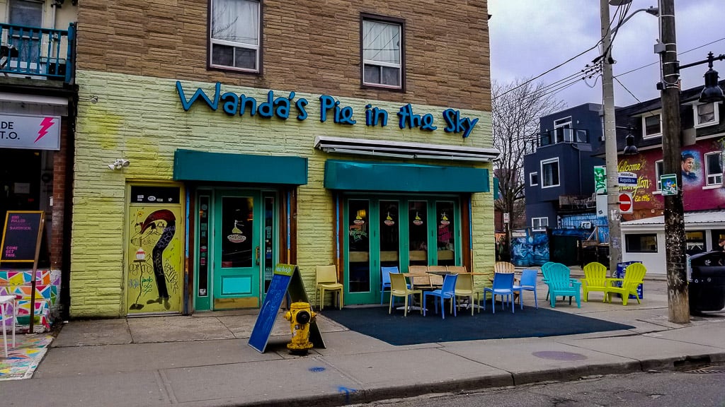 Wanda's Pie in the Sky is one of the best places to eat in Kensington Market Wanda's Pie in the Sky is one of the best places to eat in Kensington Market