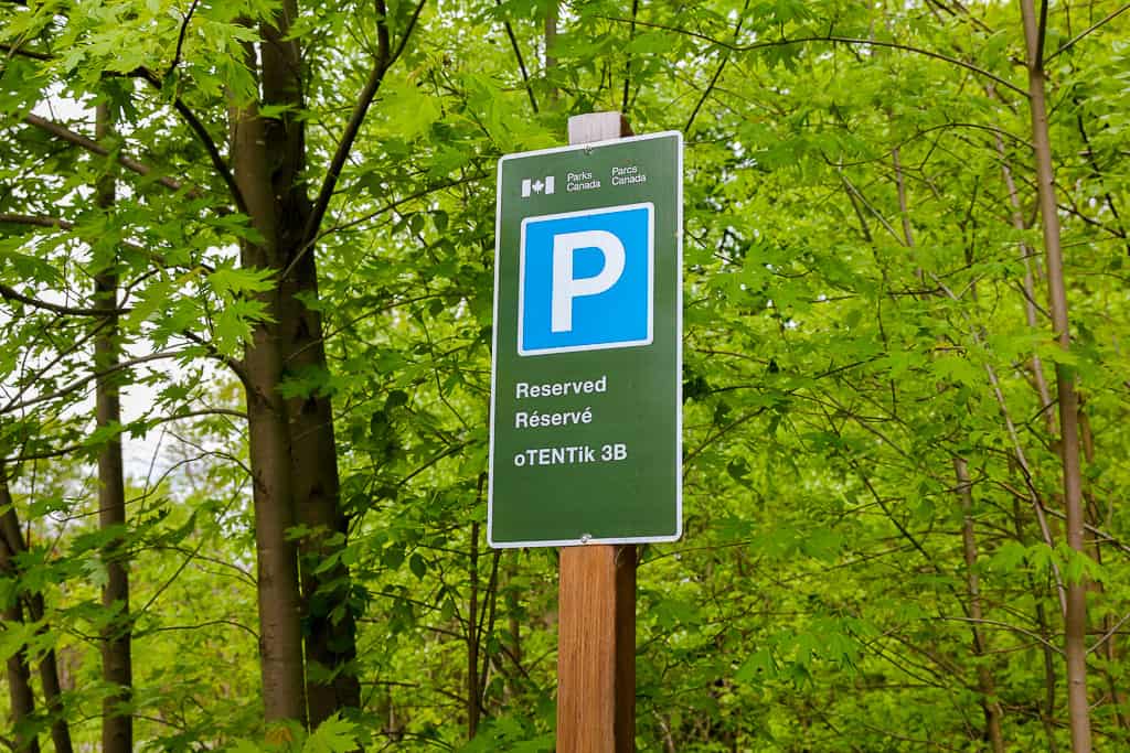 Designated parking signs Designated parking signs