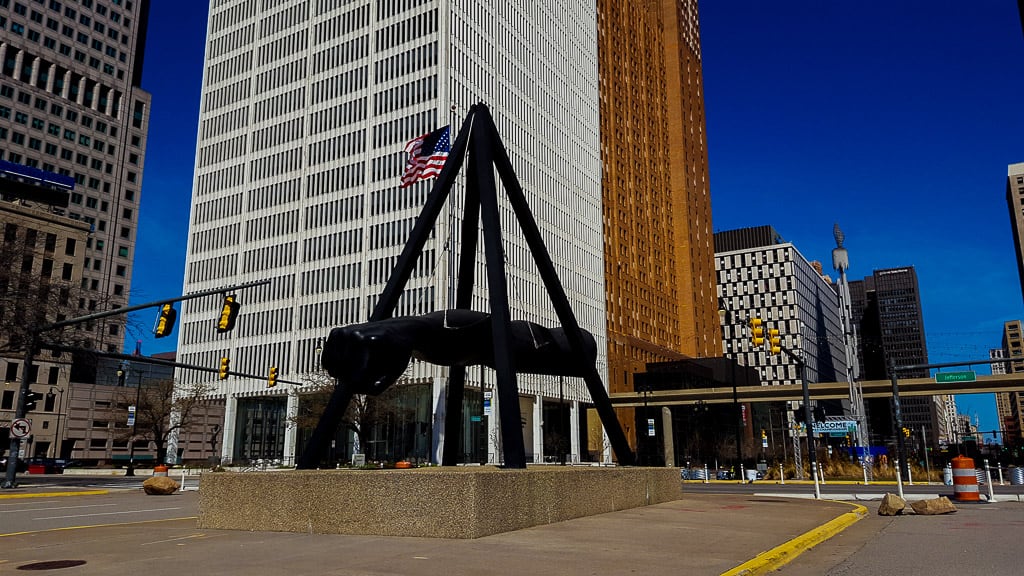 Monument to Joe Louis Monument to Joe Louis