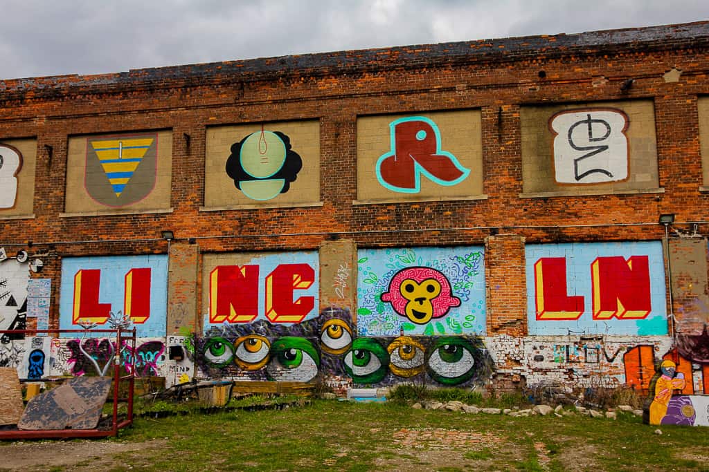 Lincoln Street Art Park is one of the things to see during a weekend in Detroit