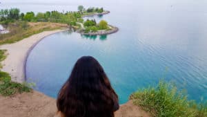 The views of Scarborough Bluffs The views of Scarborough Bluffs