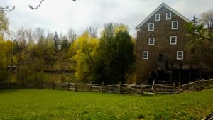 One of the buildings in Black Creek Pioneer Village