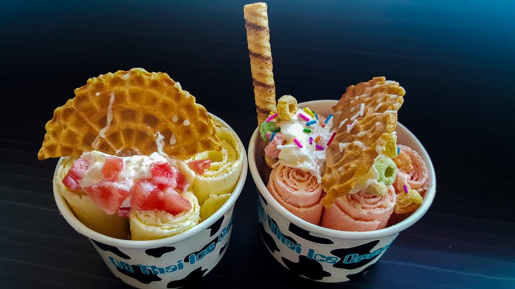 QQ Thai Ice Cream is one of the places to have the best ice cream in Toronto