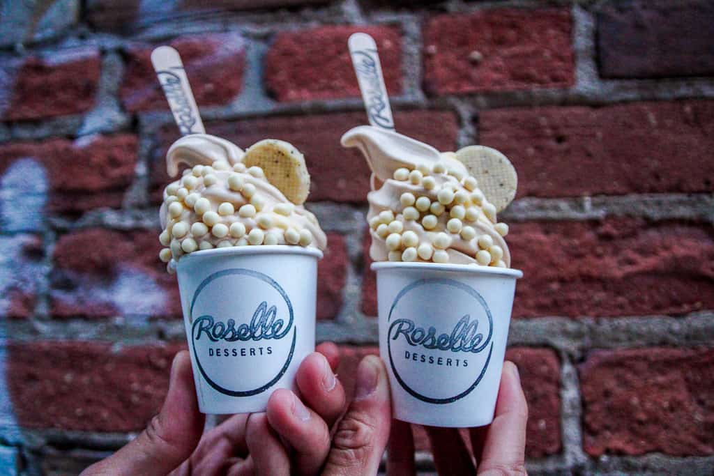 Roselle Desserts is one of the places to get the best ice cream in Toronto