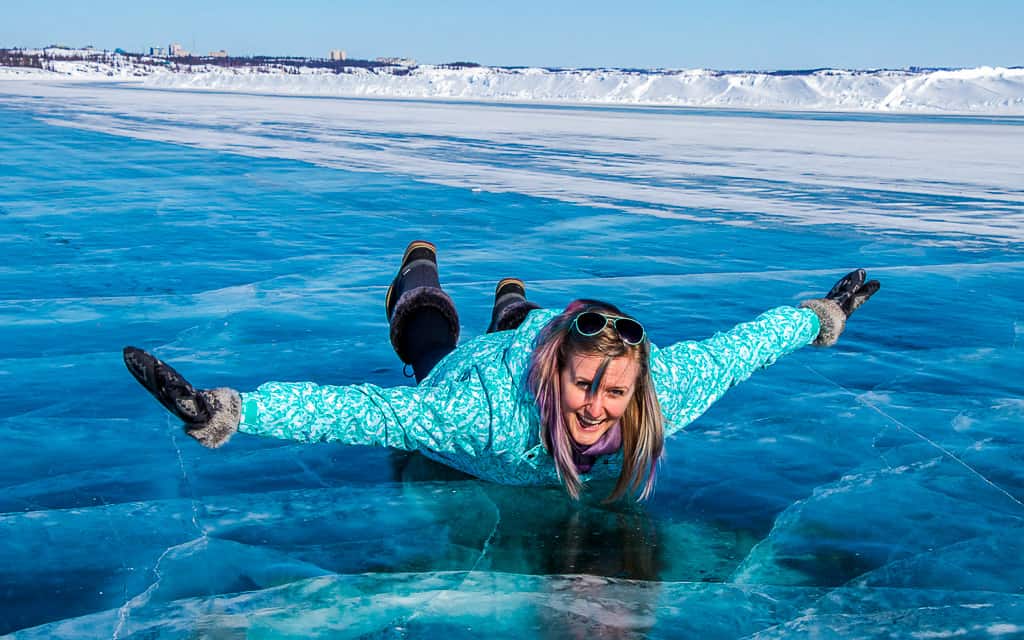 Great Slave Lake in the Northwest Territories is one of the most beautiful places in Canada Great Slave Lake in the Northwest Territories is one of the most beautiful places in Canada