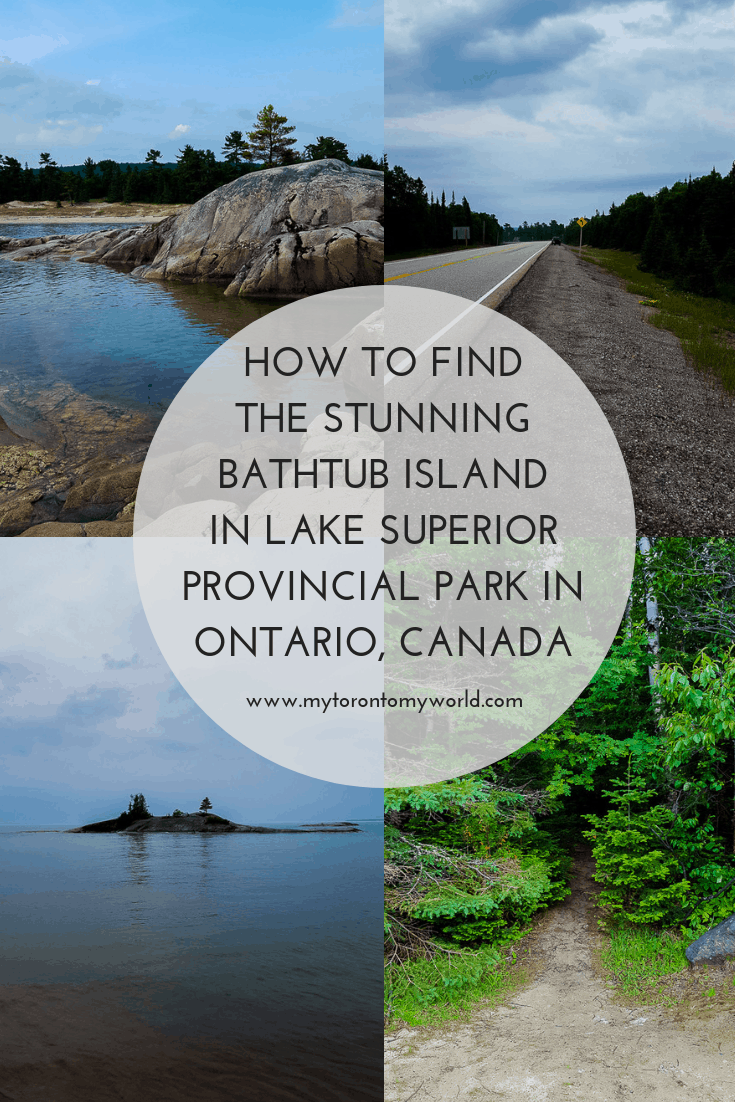 How to find the stunning Bathtub Island in Lake Superior Provincial Park in Ontario, Canada
