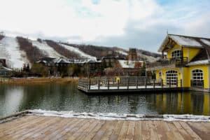 Visiting Blue Mountain as a day or weekend trip is one of the things to do in Ontario this winter