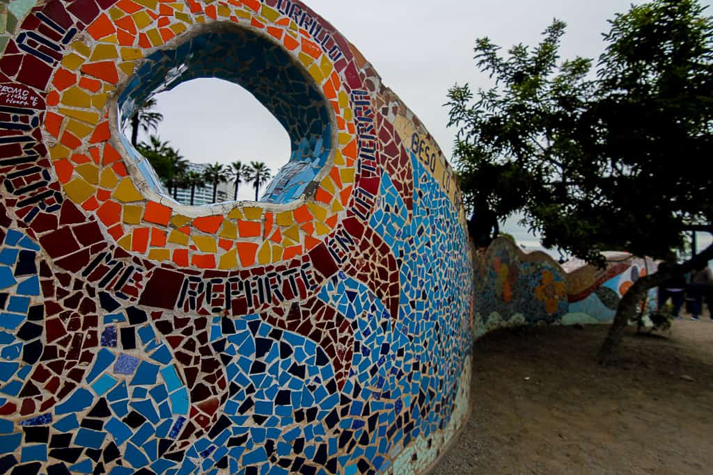 Visiting Parque del Amor is one of the things to do in Miraflores Visiting Parque del Amor is one of the things to do in Miraflores