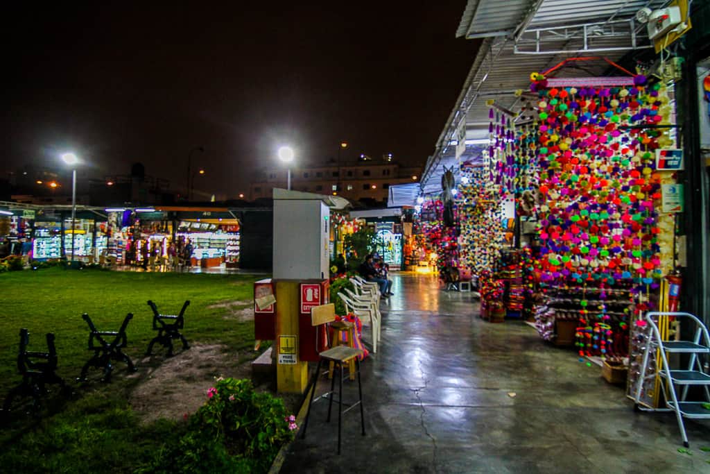 Shopping at the Indian Market is one of the things to do during two days in Lima