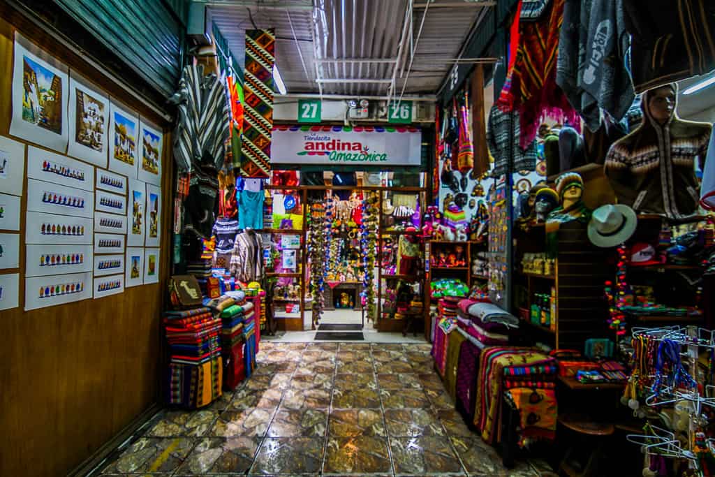 Shopping at the Indian Market is one of the things to do during two days in Lima