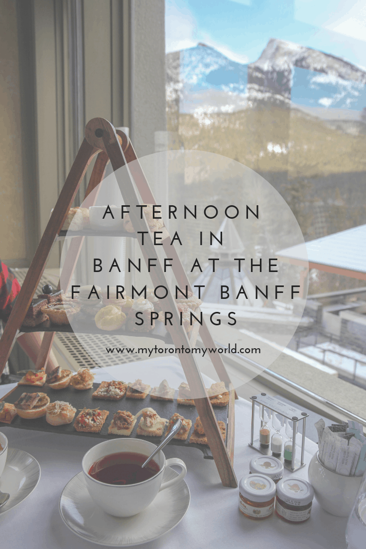 Afternoon Tea in Banff at the Fairmont Banff Springs Hotel (Alberta, Canada)