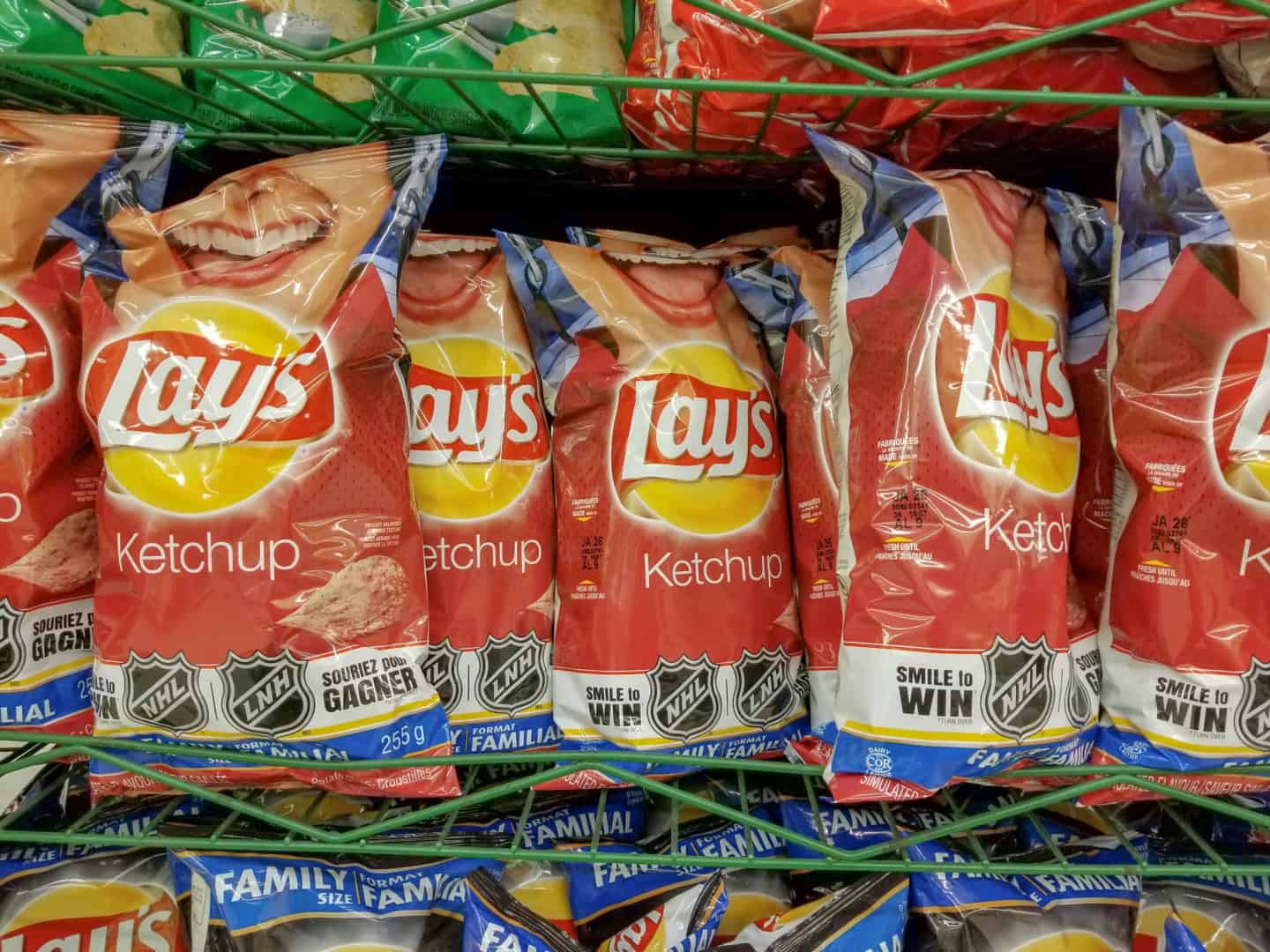 Ketchup chips is one of the traditional Canadian foods you have to try