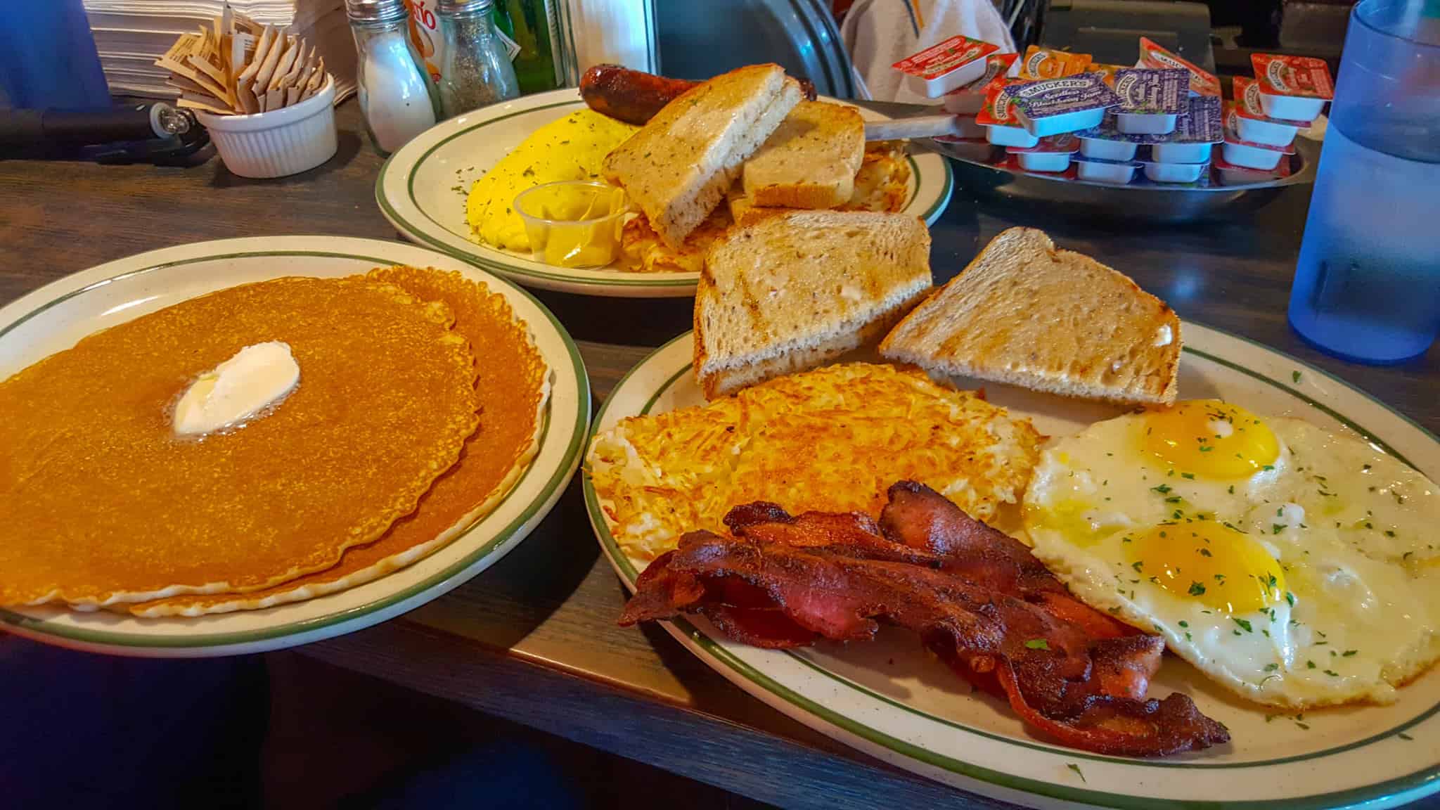 Breakfast at Fred's in Sausalito