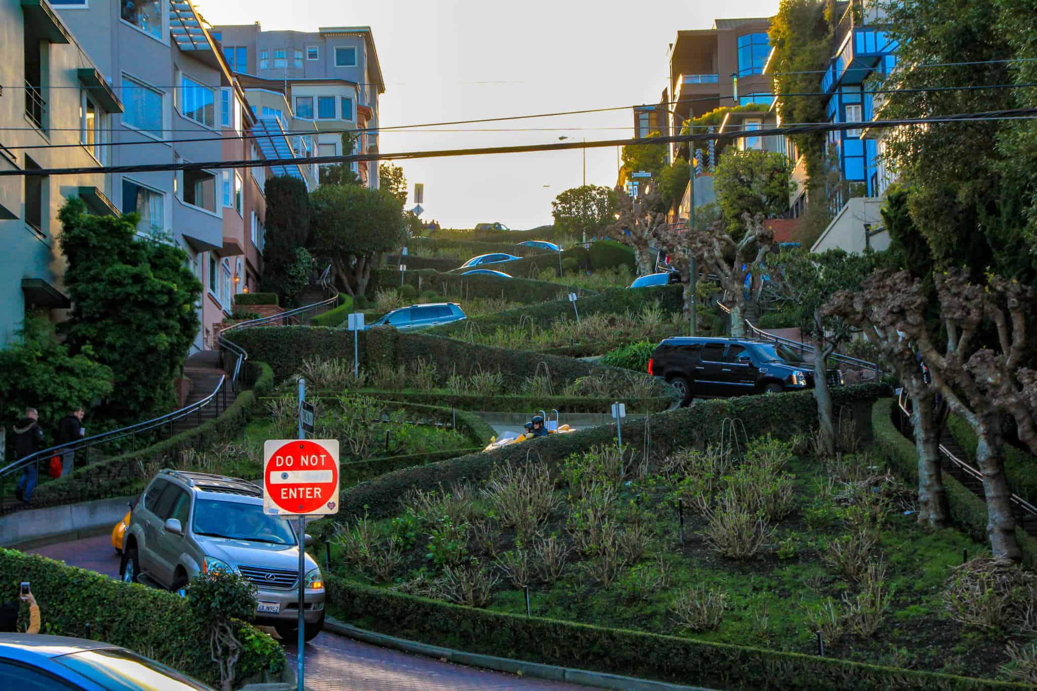 Driving/walking down Lombard Street is a must during 2 days in San Francisco Driving/walking down Lombard Street is a must during 2 days in San Francisco