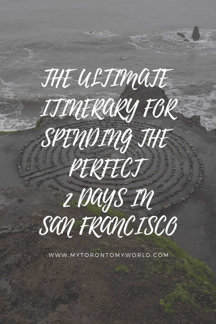 The ultimate itinerary for spending the perfect 2 days in San Francisco, California. San Francisco is known for many things and this itinerary is the perfect way to get the most highlights out of a short 2 day visit! #sanfrancisco #california #unitedstates