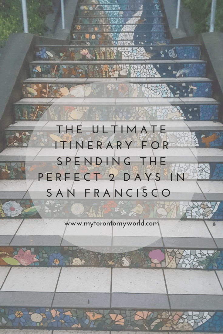 The ultimate itinerary for spending the perfect 2 days in San Francisco, California. San Francisco is known for many things and this itinerary is the perfect way to get the most highlights out of a short 2 day visit! #sanfrancisco #california #unitedstates
