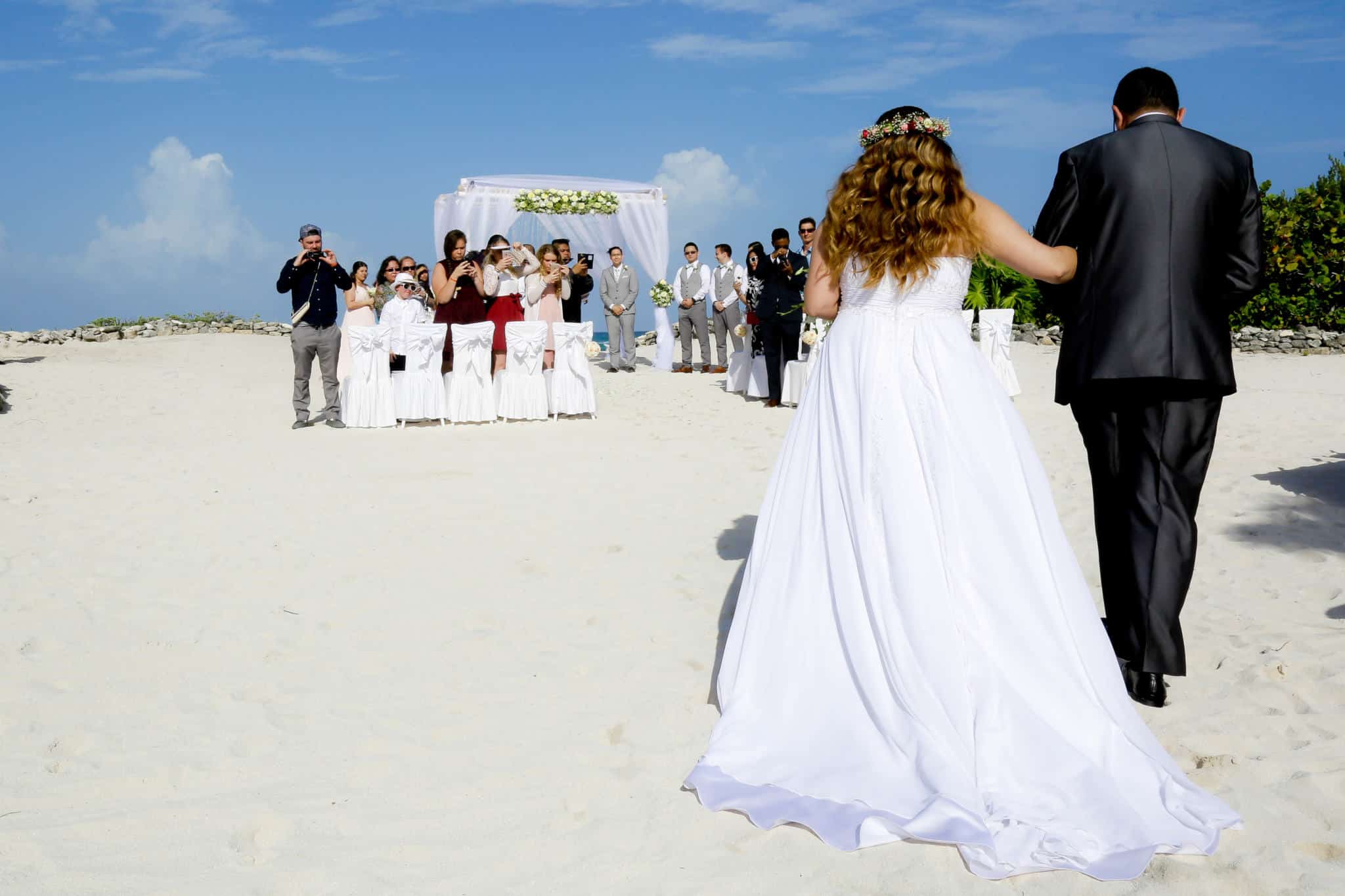 Me and my dad on my wedding day