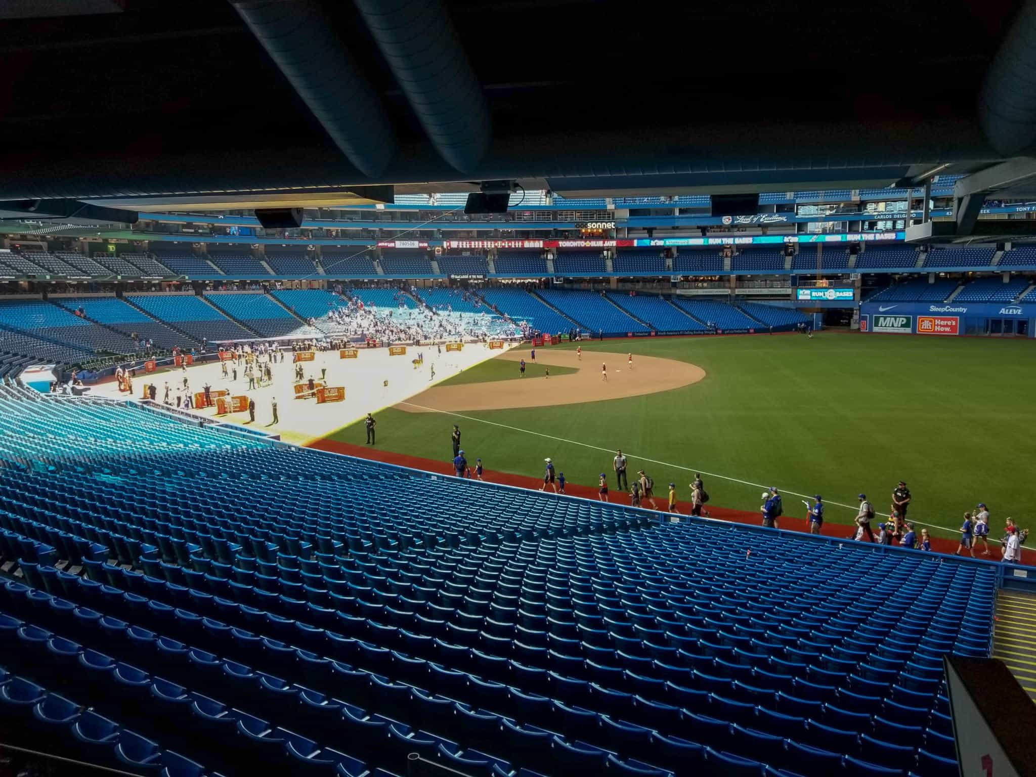 The Blue Jays Home Opener is one of the things to do in Toronto in spring The Blue Jays Home Opener is one of the things to do in Toronto in spring