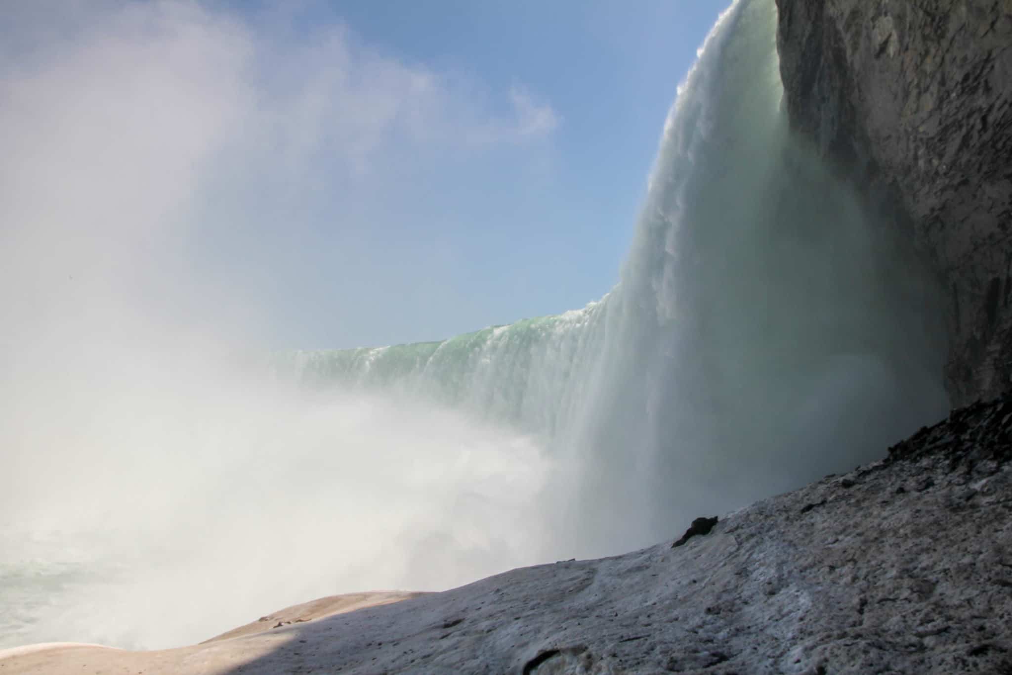 The majestic Niagara Falls The majestic Niagara Falls