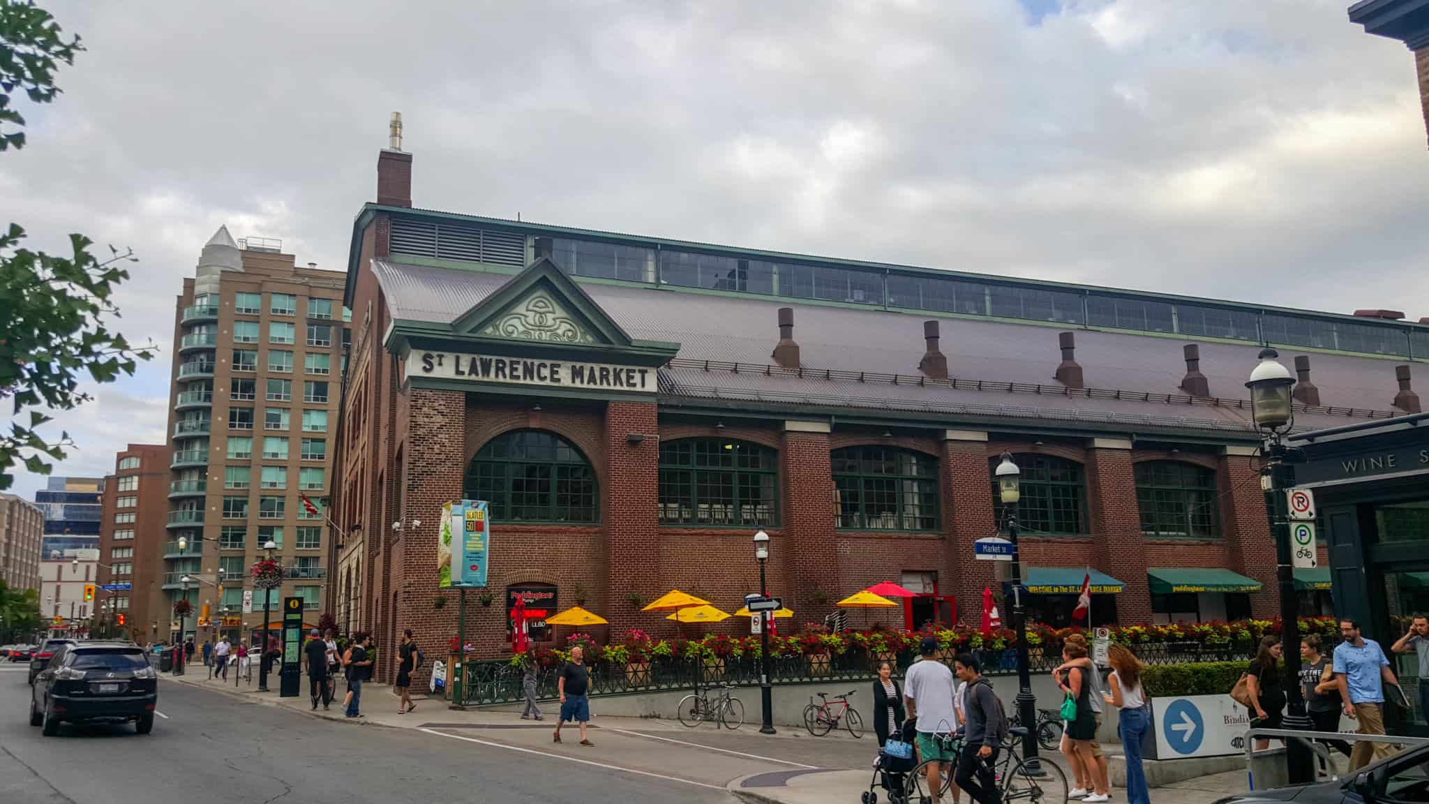 Exploring St. Lawrence Market is one of the free things to do in Toronto