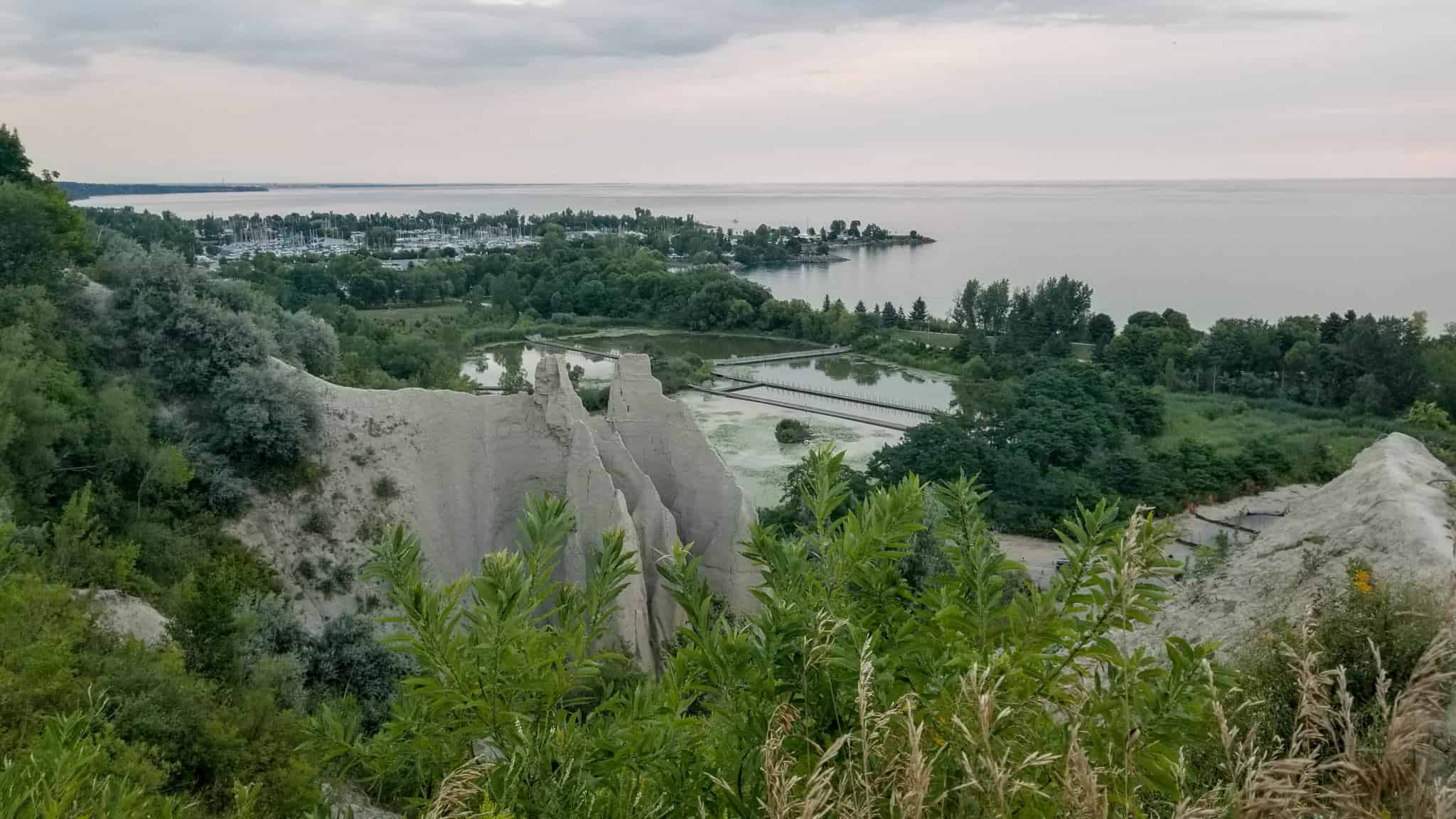 The ever stunning Scarborough Bluffs