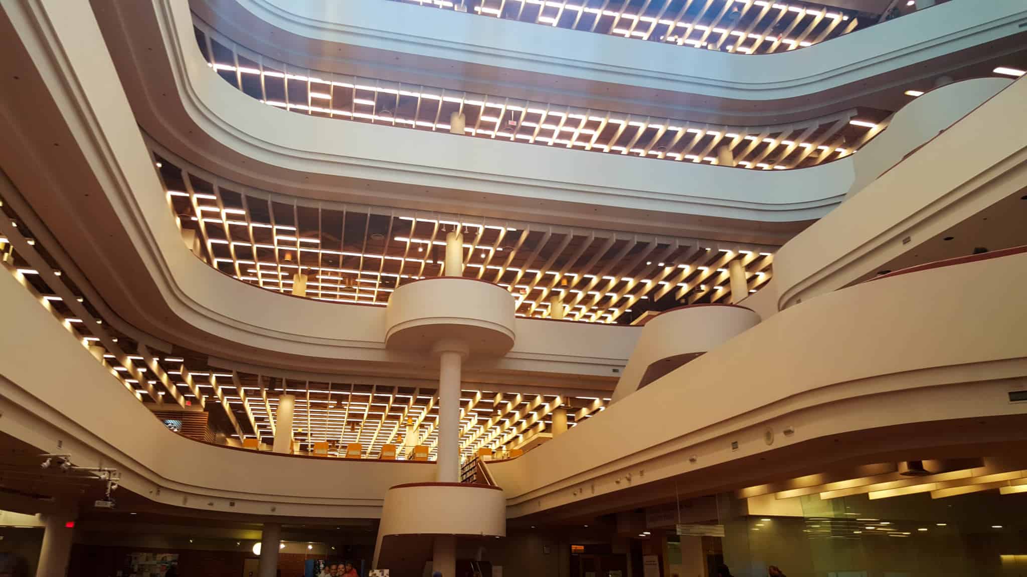 Checking out the Toronto Reference Library is one of the free things to do in Toronto Checking out the Toronto Reference Library is one of the free things to do in Toronto