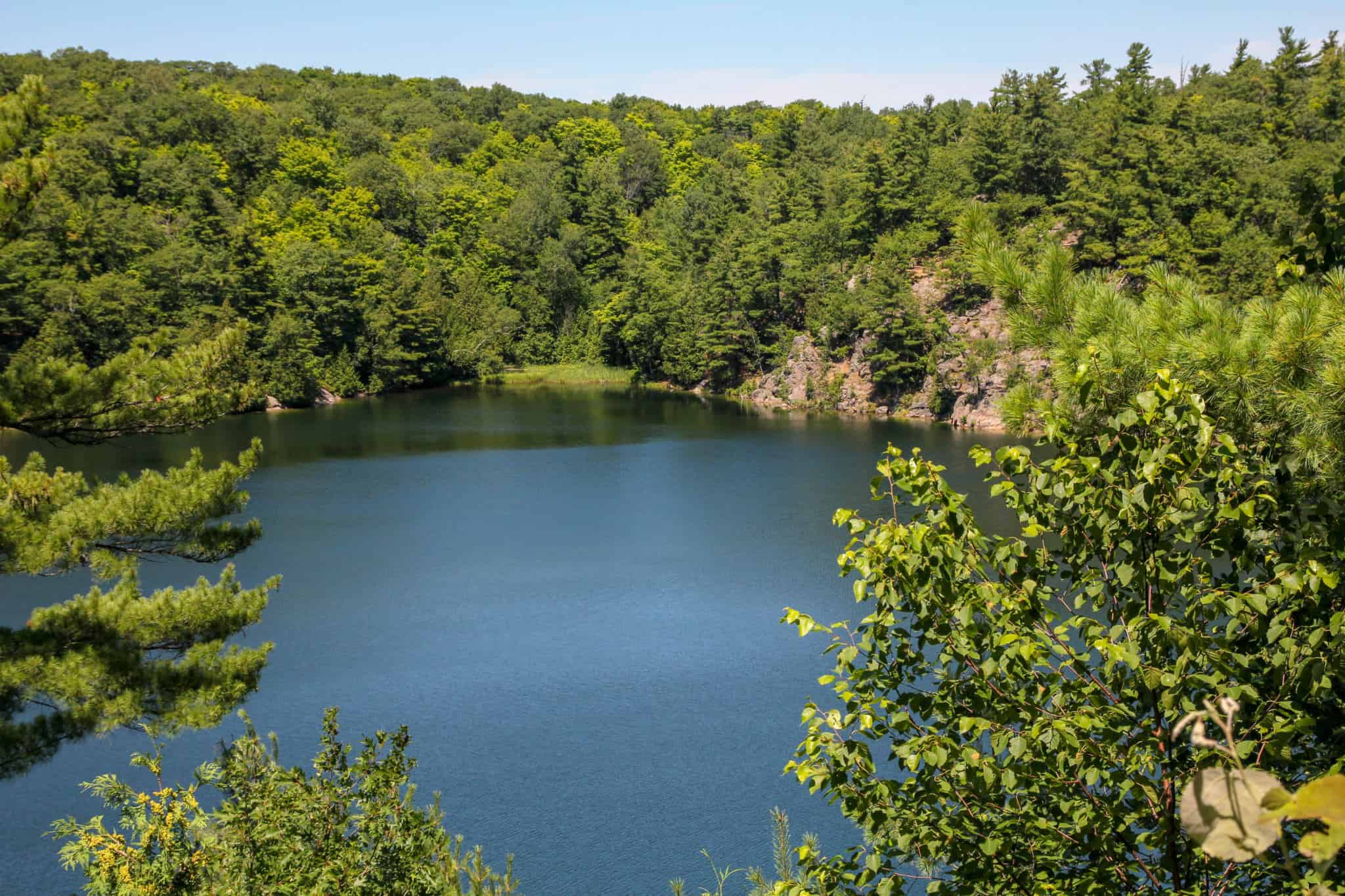 Hiking Gatineau Park is one of the things to do in Ottawa