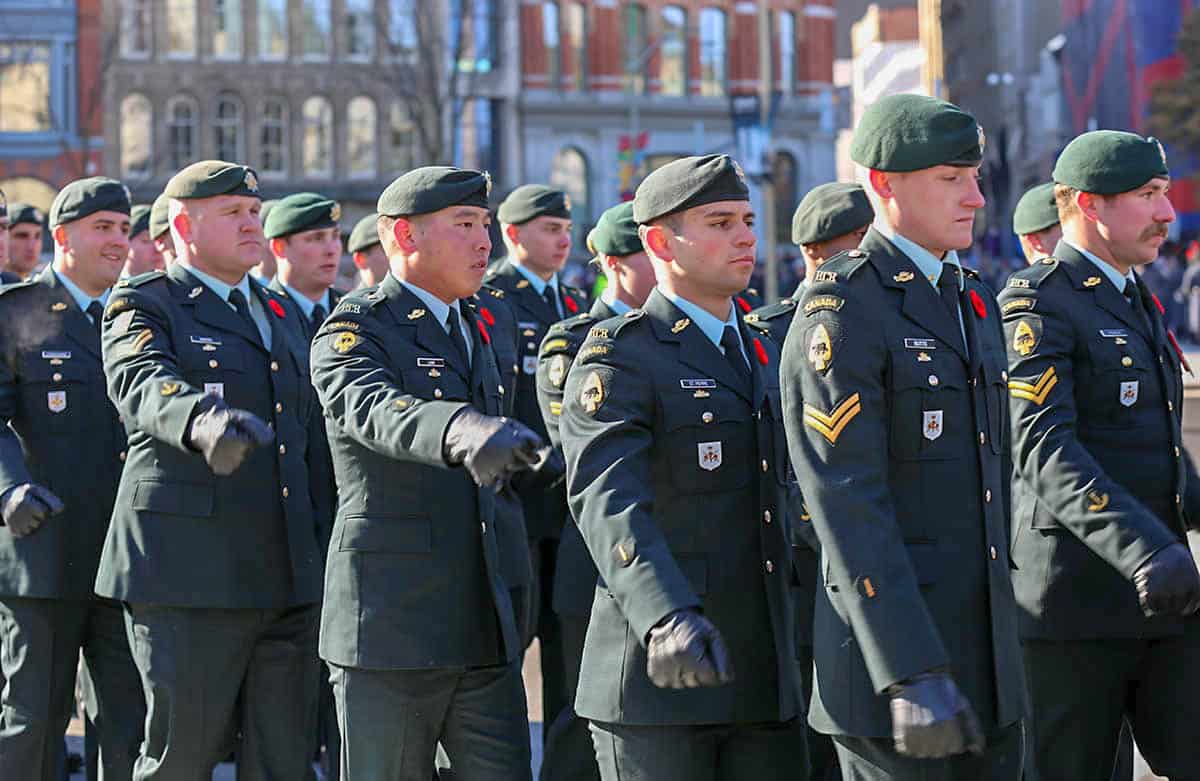 Remembrance Day activities is one of the things to do in Ottawa